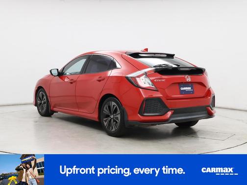Red 2018 Honda Civic EX