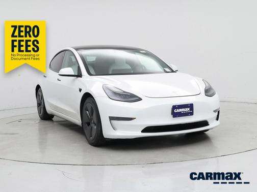 White 2021 Tesla Model 3 Standard Range Plus