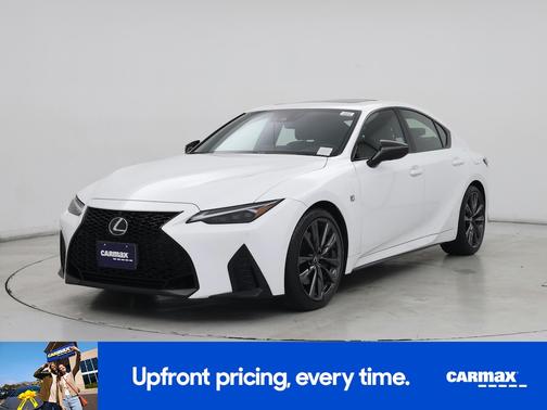 White 2025 Lexus IS 350 F-Sport