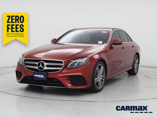 Burgundy 2019 Mercedes-Benz E-Class