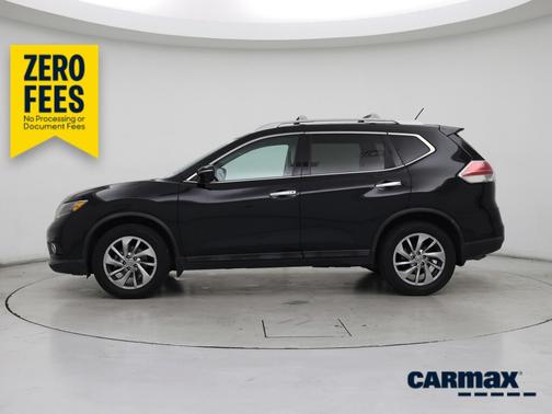 Black 2015 Nissan Rogue SL