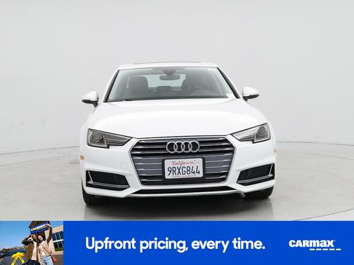 White 2019 Audi A4 Premium