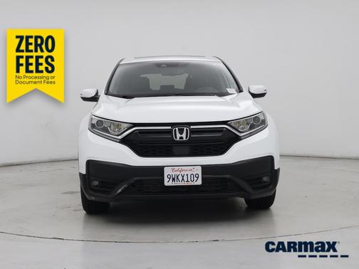 White 2020 Honda CR-V EX-L