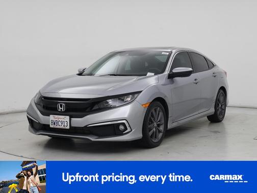 Silver 2021 Honda Civic EX-L