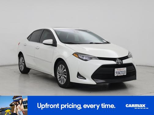 White 2017 Toyota Corolla LE Eco