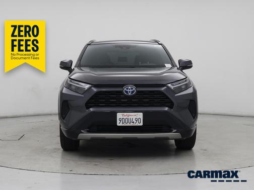 Gray 2022 Toyota RAV4 Hybrid SE