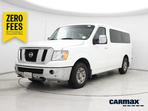 White 2014 Nissan NV Passenger NV3500 HD SL