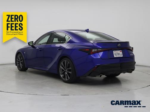 Blue 2022 Lexus IS 350 F-Sport