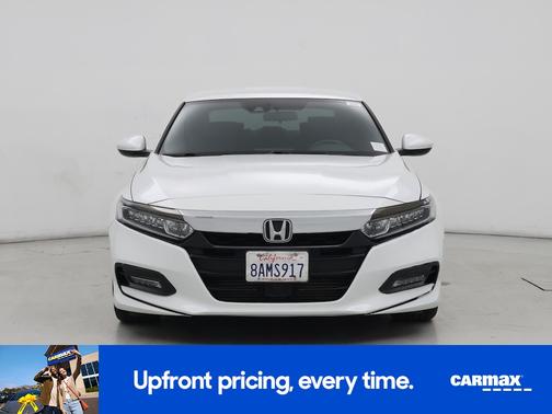 White 2018 Honda Accord Sport
