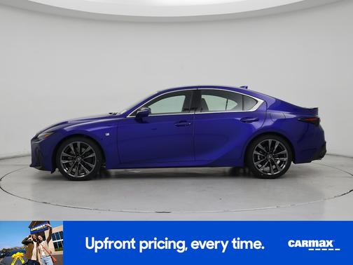 Blue 2024 Lexus IS 350 F-Sport