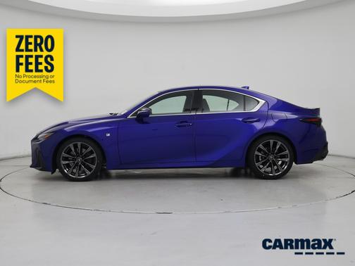 Blue 2024 Lexus IS 350 F-Sport