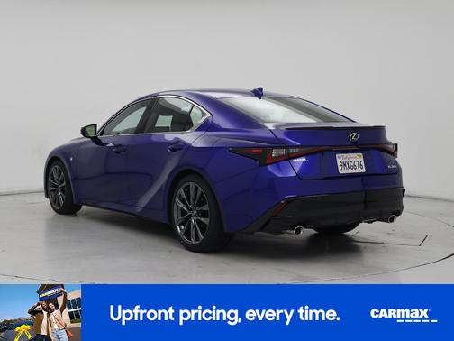 Blue 2024 Lexus IS 350 F-Sport