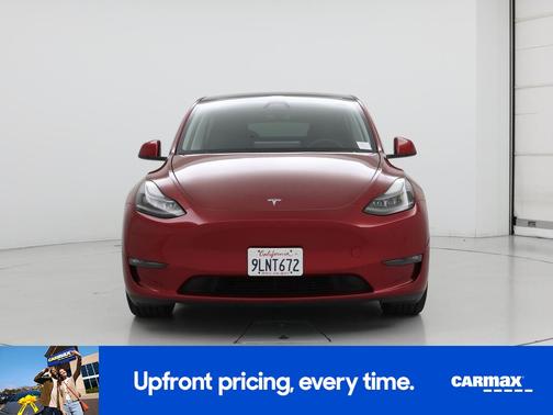 Red 2024 Tesla Model Y Performance