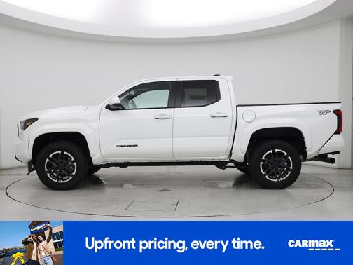 White 2024 Toyota Tacoma TRD Sport