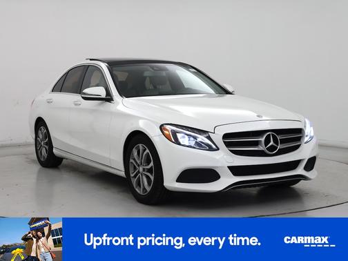 White 2016 Mercedes-Benz C-Class