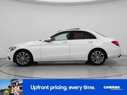 White 2016 Mercedes-Benz C-Class