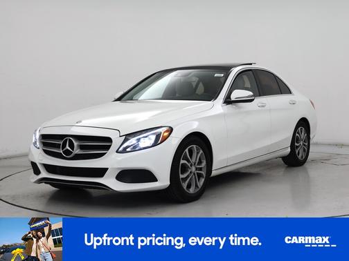White 2016 Mercedes-Benz C-Class