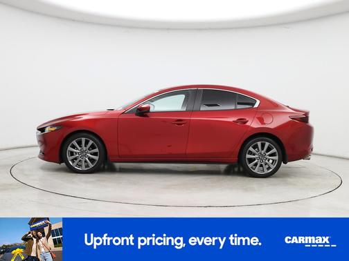 Red 2025 Mazda Mazda3 2.5 S Preferred Package