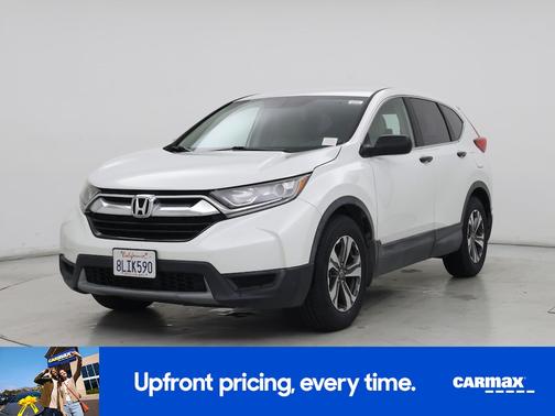 White 2019 Honda CR-V LX