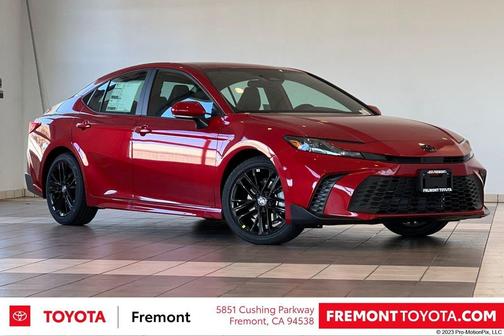 Supersonic Red 2026 Toyota Camry SE