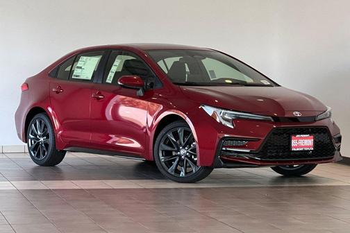 Ruby Flare Pearl 2026 Toyota Corolla Hybrid SE