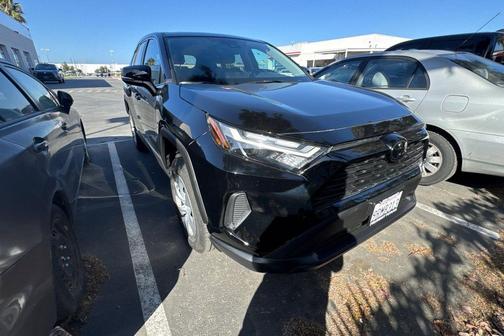 Midnight Black Metallic 2025 Toyota RAV4 LE