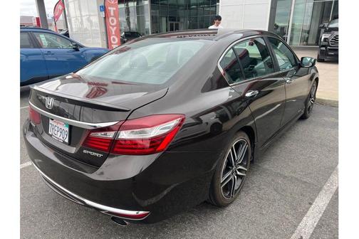 Crystal Black Pearl 2016 Honda Accord Sport