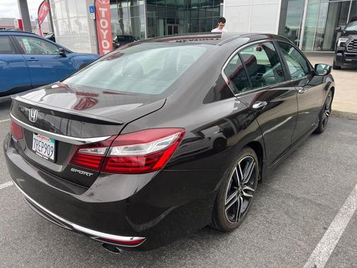 Crystal Black Pearl 2016 Honda Accord Sport