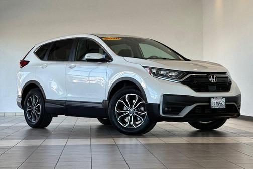 Platinum White Pearl 2020 Honda CR-V 2WD EX