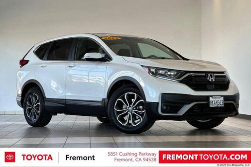 Platinum White Pearl 2020 Honda CR-V 2WD EX