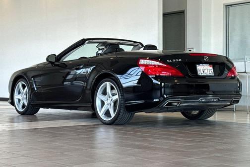 Black 2014 Mercedes-Benz SL-Class SL 550