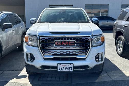 Summit White 2021 GMC Canyon Denali