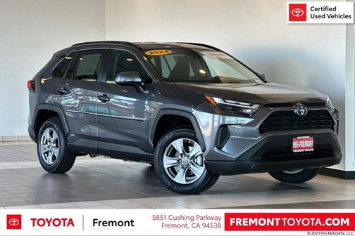 Magnetic Gray Metallic 2024 Toyota RAV4 Hybrid LE