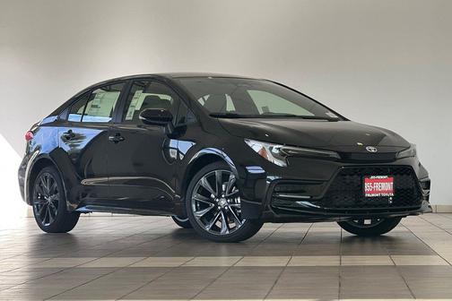 Midnight Black Metallic 2026 Toyota Corolla SE