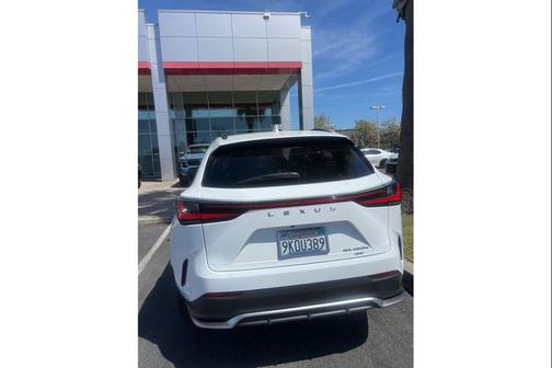 Ultra White 2024 Lexus NX 450h+ F SPORT Handling