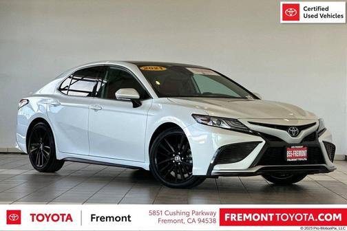 Wind Chill Pearl 2021 Toyota Camry XSE