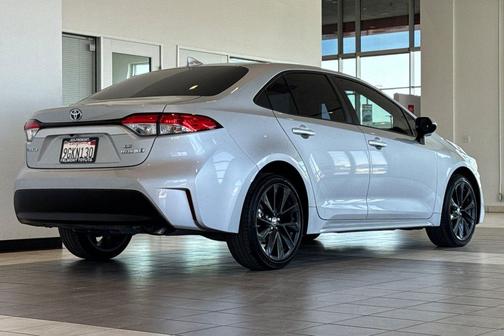 Classic Silver Metallic 2023 Toyota Corolla Hybrid LE