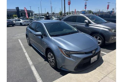 Celestite 2021 Toyota Corolla Hybrid LE
