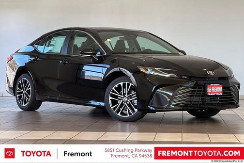 Midnight Black Metallic 2026 Toyota Camry XLE