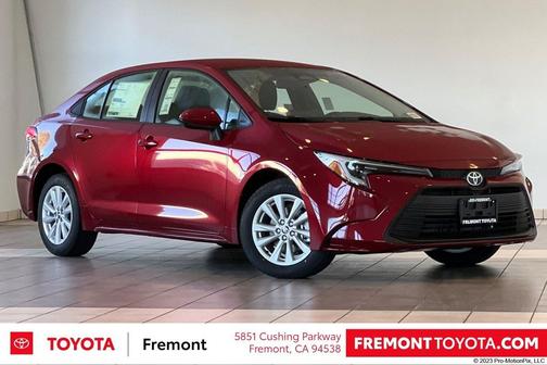 Ruby Flare Pearl 2026 Toyota Corolla Hybrid LE