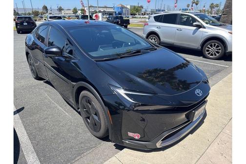 Midnight Black Metallic 2024 Toyota Prius Prime SE