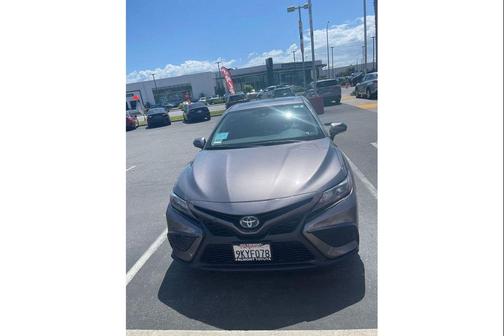 Predawn Gray Mica 2024 Toyota Camry Hybrid SE