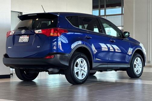 Blue Crush Metallic 2015 Toyota RAV4 LE