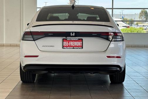 Platinum White Pearl 2024 Honda Accord EX