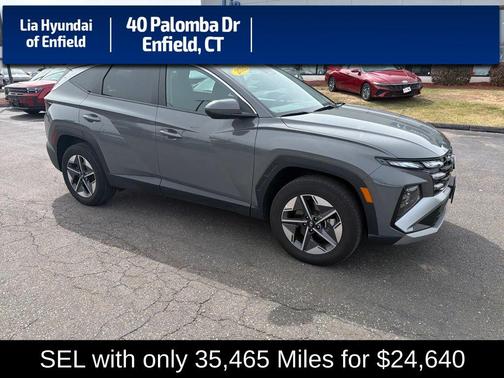 Hampton Gray 2025 Hyundai TUCSON SEL