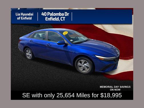 Intense Blue 2024 Hyundai ELANTRA SE