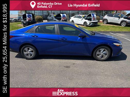 Intense Blue 2024 Hyundai ELANTRA SE