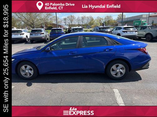 Intense Blue 2024 Hyundai ELANTRA SE