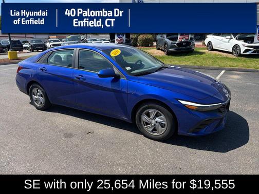 Intense Blue 2024 Hyundai ELANTRA SE