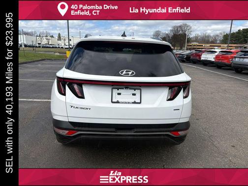 Serenity White Pearl 2023 Hyundai TUCSON SEL
